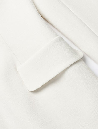 YES BY YESIR twist collar slim short long sleeve dress - HALLOW.