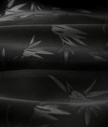 YES BY YESIR | Bamboo Shaved Shoulder Top Jacket and Pant Set -JIAYING.