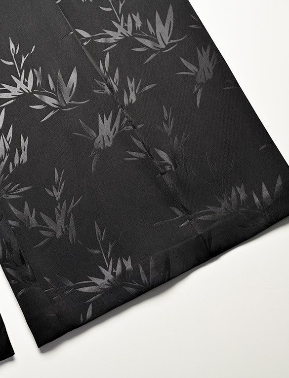 YES BY YESIR | Bamboo Shaved Shoulder Top Jacket and Pant Set -JIAYING.