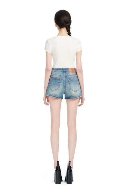 YES BY YESIR | Ye Qians Deconstructed High-Elastic T-Shirt - MARISSA