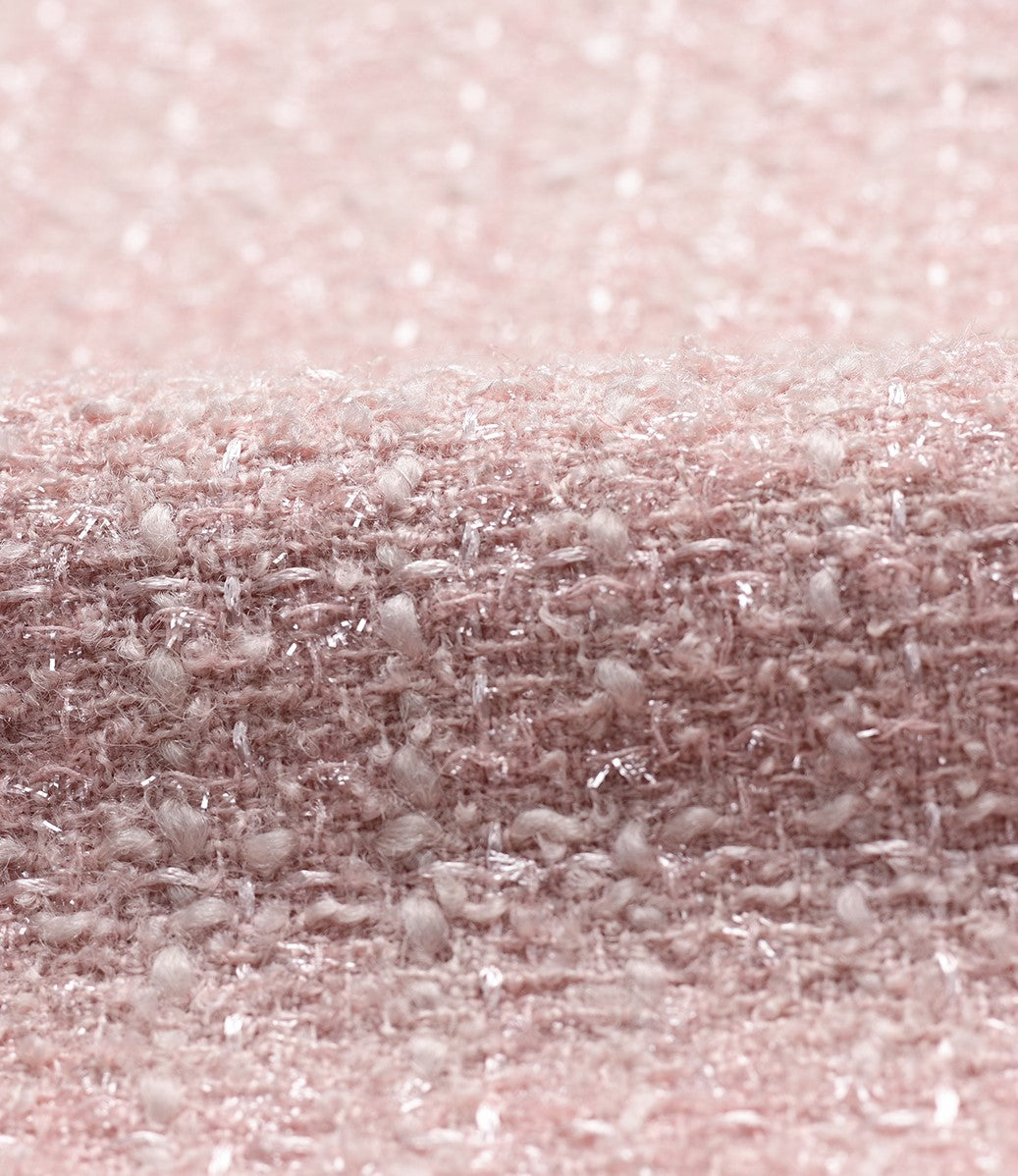 YES BY YESIR  pink diamond short sleeveless dress - MEMO.