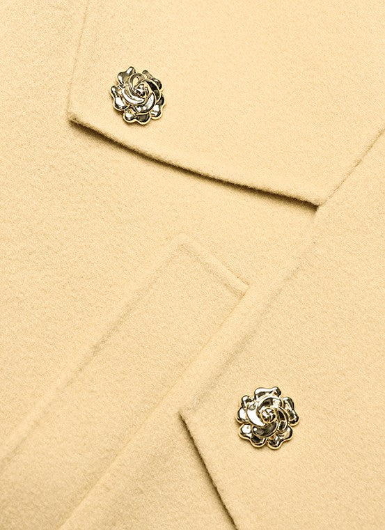 YES BY YESIR Sheep Wool Deconstructed Woolen Jacket - NARM.