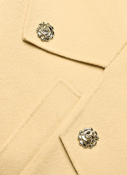 YES BY YESIR Sheep Wool Deconstructed Woolen Jacket - NARM.