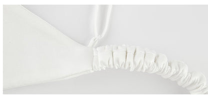 MAYALI strap mold bandeau light luxury black white light luxury bra bustier - Model