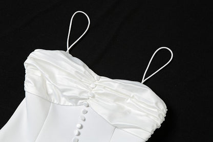 DOLLY High End Sleeveless Backless High Slim Waist Sexy Short Birthday Dress-LOLRA