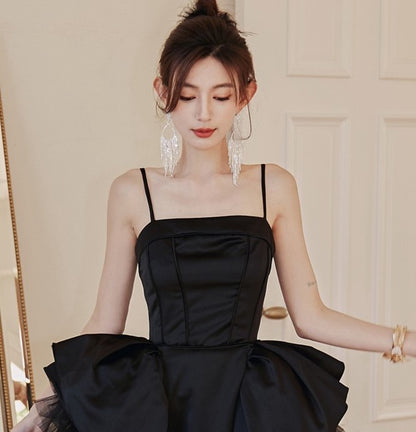 DOLLY High End Rhinestone Tassel Clip Earring-ARIA