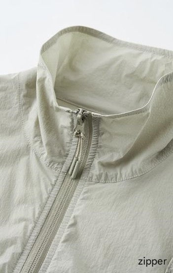 SUSHE Trim Drawstring Jacket-CARA