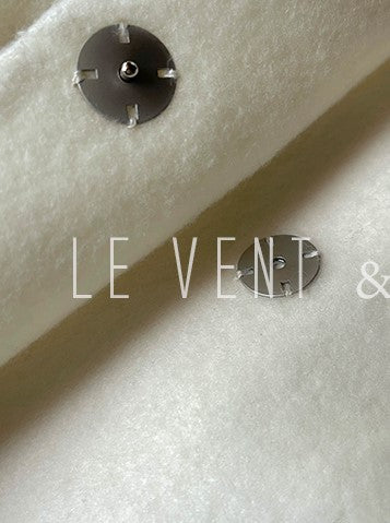 LE VENT&TES AILES luxury wool reversible ostrich feather blazer coat-MAVS.
