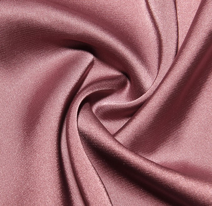 DOLLY Elegant French Style Sleeveless Tube Top Slim Fit Satin Short Dress-KARALINA