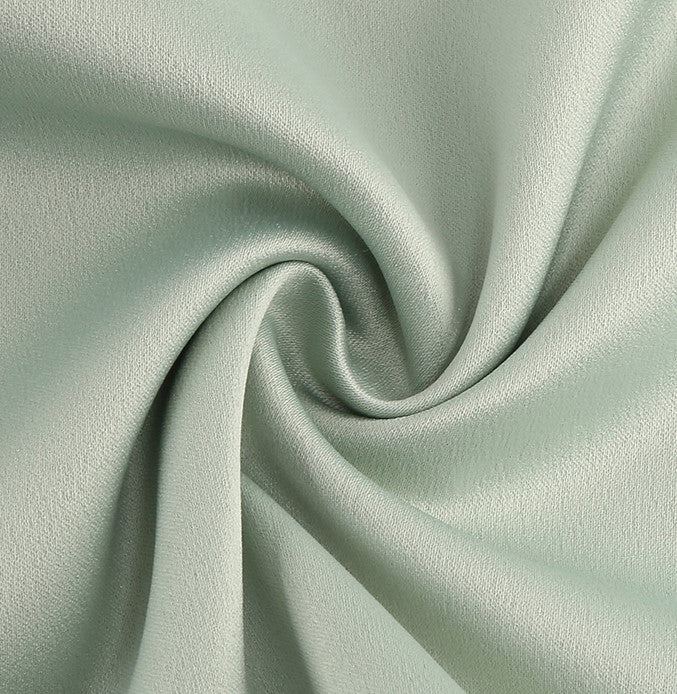 DOLLY Luxury Mint Slant Collar Sleeveless High Waist Long Fish Tail Lace Dress-LARISA