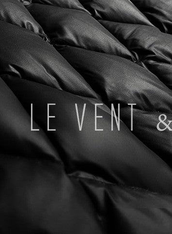 LE VENT&TES AILES Luxury High Cover Pressure Down Long Winter Jacket Coat -SZA