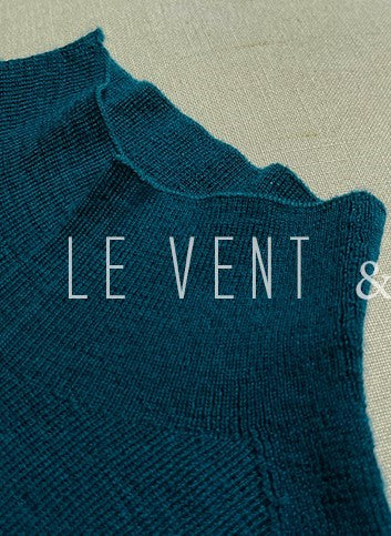 LE VENT&TES AILES seamless Yangtze yarn wool high-neck knit turtle neck-FEY