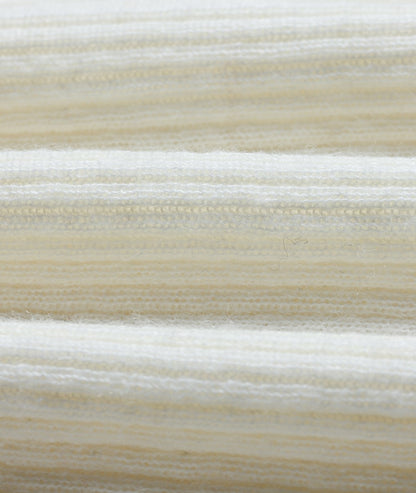 YES BY YESIR crocheted one-line collar knitted pullover - PLEASURE.