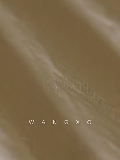 WANGXO Frost Pleat French Dress  - ESMEE.