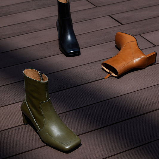 Classic Calfskin gorgeous boots- Samira