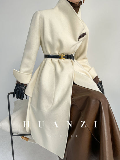 DOLLY Luxury Sleeveless Off Shoulder Tube Tob Long Irregular Slit Dinner Dress-KOKIE