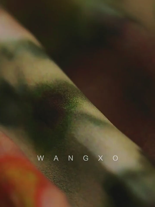 WANGXO | Innovative Weaving Texture Overlapping V-Neck Sleeveless Top -KEIA