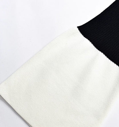 YES BY YESIR  one-shoulder pullover wool knit top - PROF.