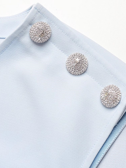 YES BY YESIR | Deconstructed Layered sleeveless Chiffon Shirt - SORALIA.