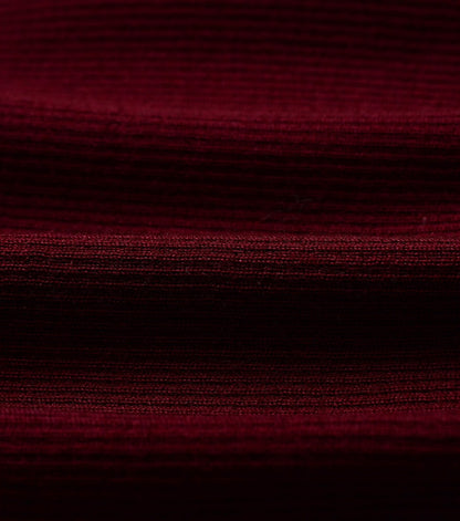 YES BY YESIR sheep wool three small red flower knitted top- ROMAN.