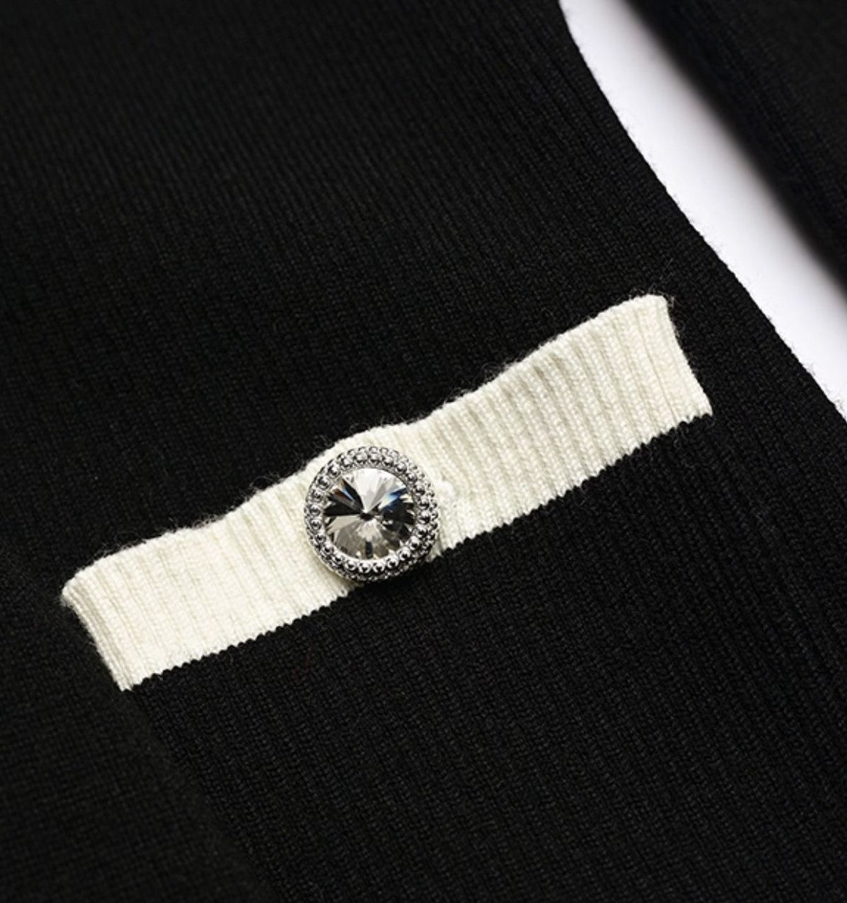 YES BY YESIR  Deconstructed sailor collar Knitted top - SAMSON.