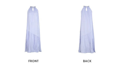 YES BY YESIR |  Ye Qians 2025 Streamer Yarn Dress with Flowing Layers-SERAPHINE.