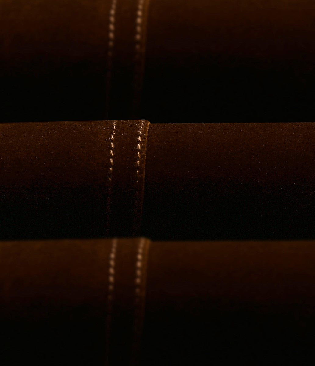 YES BY YESIR Velvet Denim Short Jacket and Skirt Set - WEST.