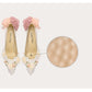 Style high heels stiletto pointed toe - Silia