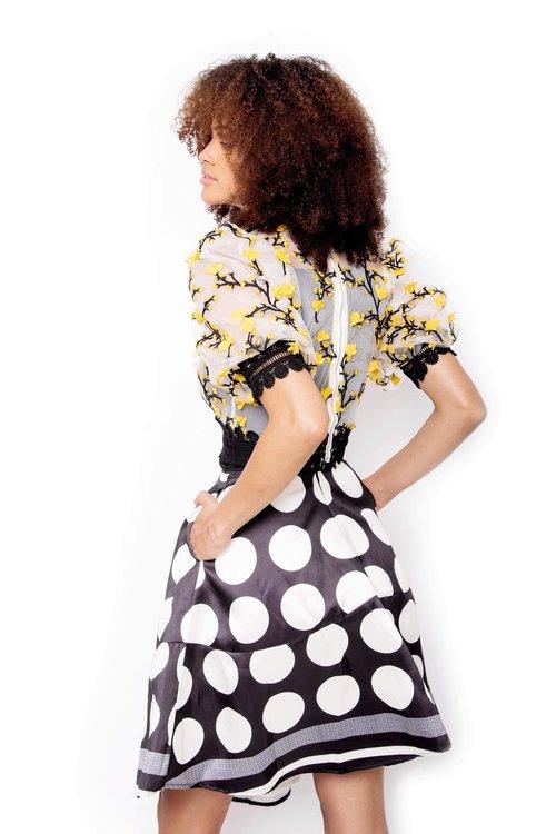 1950s skater dress Let's get 1950s Witchy in a Skater Dress