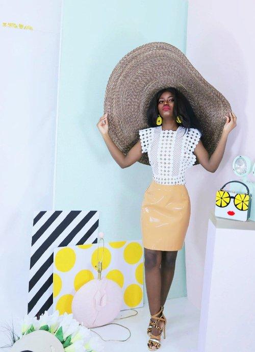 Limited edition one of a kind designer unique open work circle white wedding lace blouse