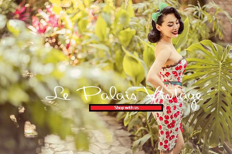 retro cherry print dress Vintage Inspired Cherry Print Midi Dress
