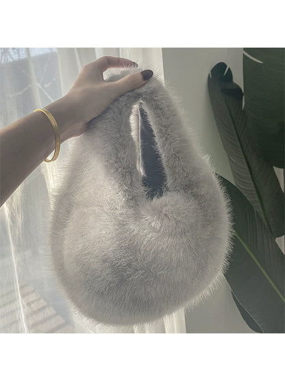 Le Palais Vintage Luxury Retro Casual Plush Bag-Kiki.