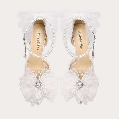 Lily Early 2023 Spring Fairy High Heels Wedding Shoes- Nick