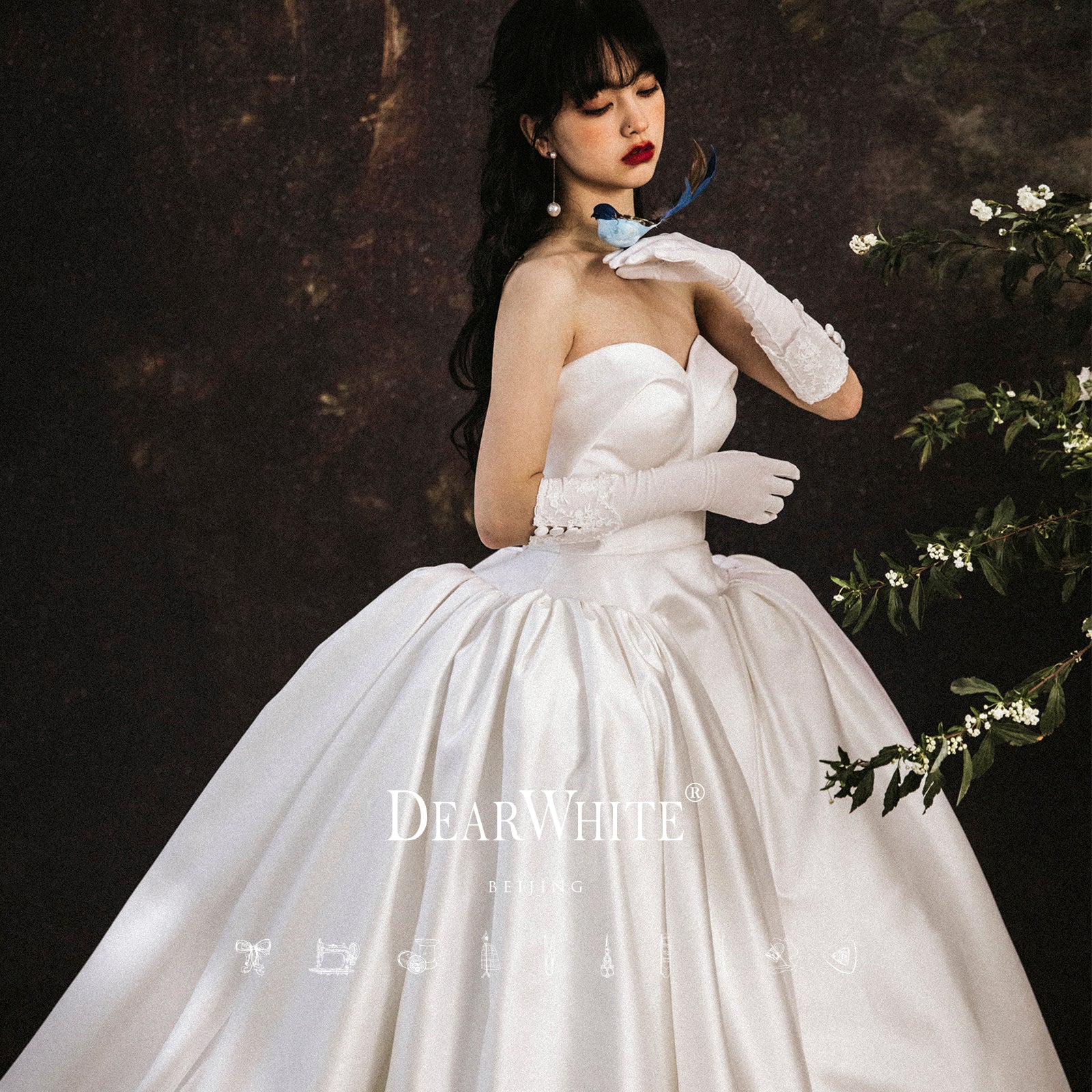 Elegant Dress Ho Chi Korean Wedding Gown Temple Wedding Dress By Ines Di Santo The Bridal Elegant Dress Ho Chi Korean Wedding Gown Temple Wedding Dress By Ines Di Santo The Bridal
