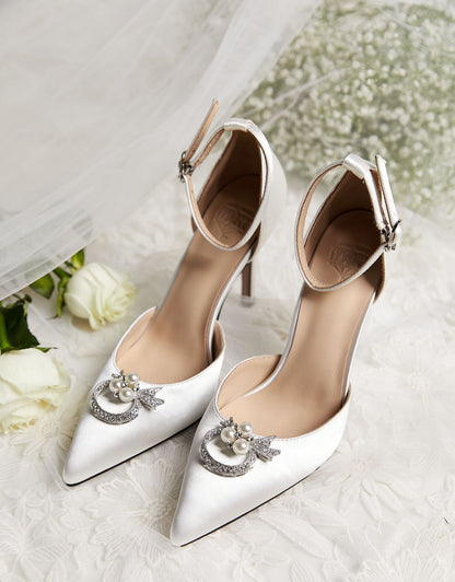 B-FEI original design elegant rhinestone sexy high heels pointed toe- Nola