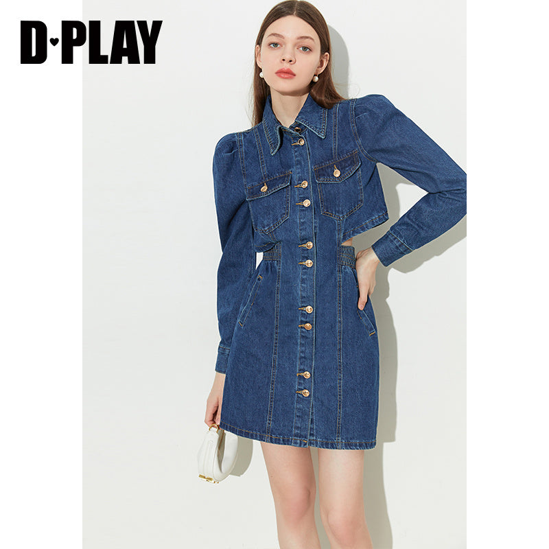 autumn falls blue dress Autumn Falls Video in Blue Dress