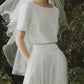 Early Spring 2023 retro forest style simple wedding dress headwear- Skylark