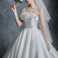Early Spring 2023 satin wedding bride's high-end texture dress tube top go dress- Dreamy