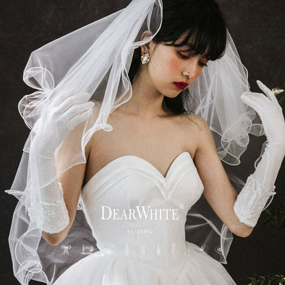Early Spring 2023 retro forest style simple wedding dress headwear- Skylark
