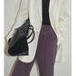 Purple drape suit high-end loose wide-leg pants- Weop