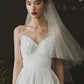 Early Spring 2023 Bow Knot Retro Veil Bride's Main Wedding Dress Proposal- Cloud Moon