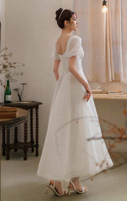 Early Spring bride new simple wedding dress- Primrose