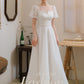 Early Spring bride new simple wedding dress- Primrose