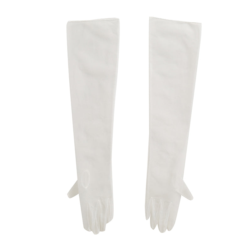 Early Spring 2023 original authentic bridal wedding dress wedding lace long gloves- Souvenir