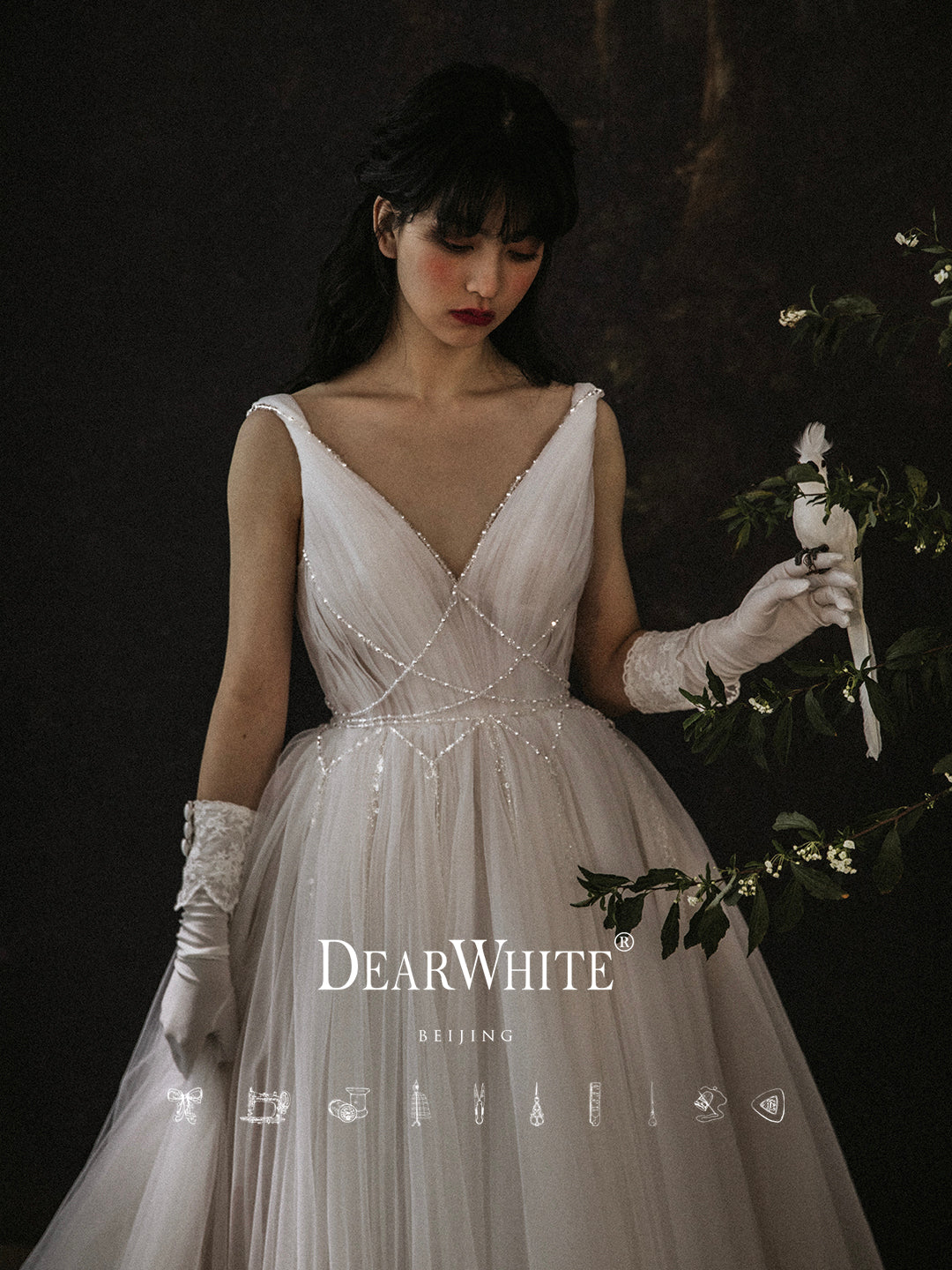 Early Spring 2023 original new super fairy forest wedding dress bride GOOD GIRL REBEL Early Spring 2023 original new super fairy forest wedding dress bride GOOD GIRL REBEL