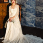 Early Spring 2023 original  Straight Shoulder Strap simple wedding bridal dress- Confession