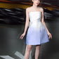 Early Spring 2023 new gradient tube top dress with bow- Evo