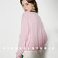 Colorblocked Worsted Full Wool High-quality Cardigans - Buiet