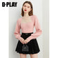 DPLAY Autumn  elegant pleated luxury black Velvet short Skirt - Mian