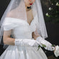 Early Spring 2023 original authentic  long Korean lace bridal gloves- Souvenir Letter
